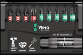 Wera Impaktor Bit-Check 10 gabali uzgaļu
