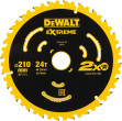Dewalt zāģa asmens 210x30/24 zobi [tarcza