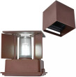 Ledline sienas lampa āra laterna CUBE