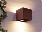 Kinkiet Ledline Zewnętrzny CUBE 2x3W 4000K