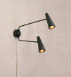 Markslojd Peak 108690 sienas lampa 2x40W