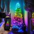 Twinkly 100 LED krāsainas Ziemassvētku eglītes
