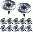 Vilde Lampki Ogrodowe Solarne LED Stalowe