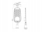 Dymo Gatves sviestuvas LED 230V 150W
