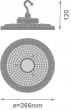 TEC-MAR HIGHBAY V gaismeklis 145W 26100lm