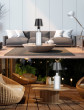 AddLiving LED galda lampas pudeles lampa