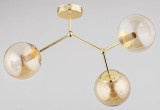 Alfa Golem griestu lampa Gold Modern