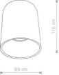 Griestu lampa Nowodvorski Spot Eye Tone