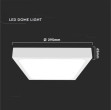 V-TAC griestu lampa kvadrātveida LED 24W
