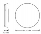 VTAC griestu lampa Plafon LED Ceiling