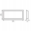 Kanlux Panel LED podtynkowy BLINGO UIP