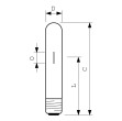 Philips E40 1000W metāla halogenīdu lampa