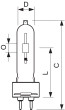 Philips Metāla halogenīdu lampa MasterColour CDM-T