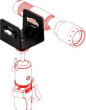 Ledlenser zibspuldzes D-statīva adapteris H15R Core