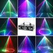 Laser RGB Geumetic lāzera projektora skatuves