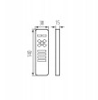 Kanlux tālvadības pults REMOTE 4 MONO/CCT-B