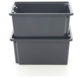 Bigbuy Home TOWER BOXBLACK 45L 57X38X26CM