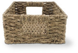 Domoletti BASKET 25X20X10CM METAL/SEAGRASS