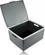 Katex Grozs ar vāku RATTAN 41X34X20