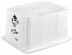 Lumarko Storage Boxwith Lid Whi 15L