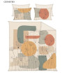 Domoletti BED COV SET Geometrix COTTON