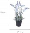 Home Styling Collection Mākslīgā lavanda podiņā