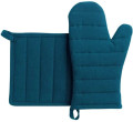 Usorteret VIVARAISE JONA GLOV+POTHOLD [Peacock15X30]