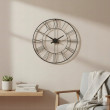 Edaxo Industrial stila sienas pulkstenis ARATIO