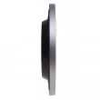 Maul Wall, Quartz clock, Circle, Silver