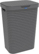 Rotho Country 55L veļas grozs antracīts