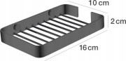 Optimāls dušas grozs Grozs 16x10x2 plats