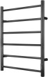 Elektriskā dvieļu žāvētājs BK109W-6T melns [Sourcing