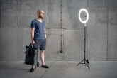 Lampa pierścieniowa Newell LED RL-18A -