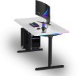 Biurko Ultradesk QUEST Czarno-Białe 140 cm