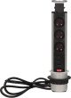 Orno mēbeļu ligzda. 3x250V AC. pagarināma