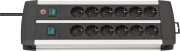 Brennenstuhl Premium-Alu-Line strāvas sloksne 12 ligzdas
