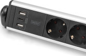 Listwa zasilająca Digitus DA-70624 biurowa 45°