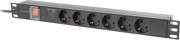Listwa zasilająca Lanberg PDU rack 19"