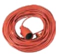 Abex Garden pagarinātājs PS-H1 H05VV-F 2x1mm