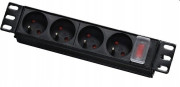 Lexi-NET 10" rozvodný panel 4x230V, vypínač