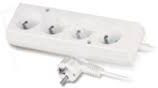 Plastrol pagarinātāja vads ar 4 ligzdām