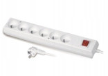 Velstro Przedłużacz with switch 6-sockets z/u