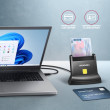 Czytnik Axagon Kart identyfikacyjnych USB-C Stand