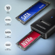 Kieszeń Axagon ADM2-AM Adapter USB3.2