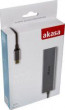 (AK-CBCA25-18BK) [HUB USB Akasa 4x USB-A]
