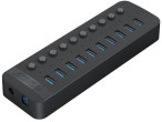HUB USB Orico CT2U3-10AB 10x USB-A