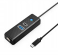 HUB USB Orico PW3UR25-C3 3-portowy 1x