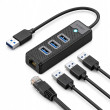 HUB USB Orico PW3UR25-U3 4-portowy 3x