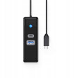 HUB USB Orico PWCUR-C3 3-portowy 1x
