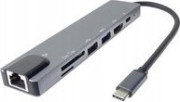 PremiumCord USB HUB Adapteris USB-C uz